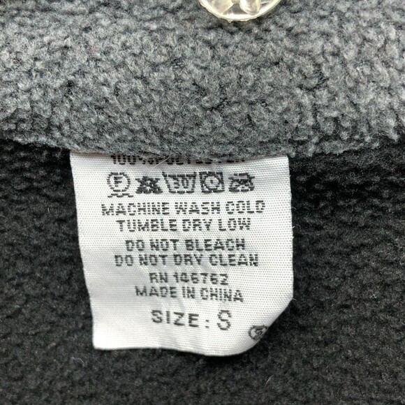 San Francisco CA Golden Gate Bridge Fleece Jacket Mens Small Full Zip Pockets - Picture 6 of 9